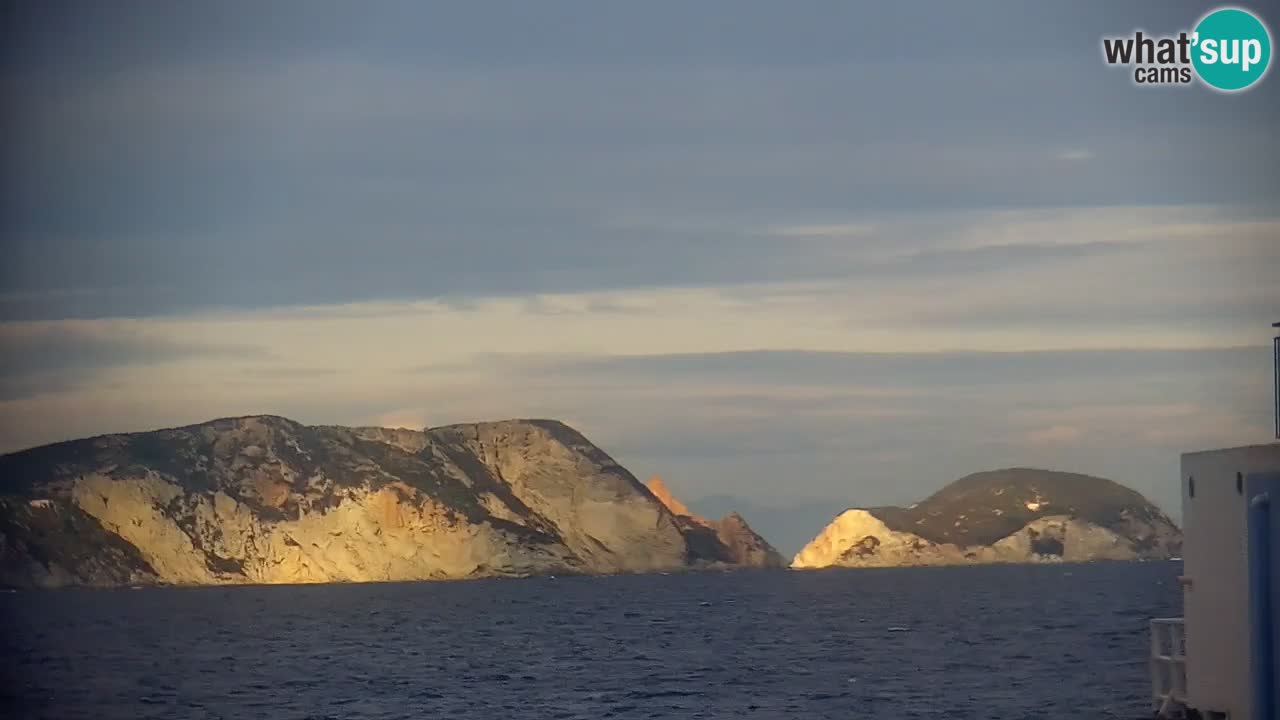 Otok Ponza web kamera Luka
