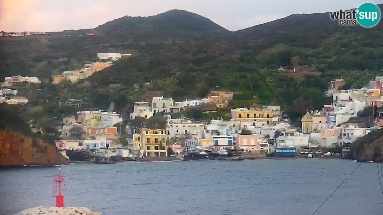 Island of Ponza livecam – the port webcam live