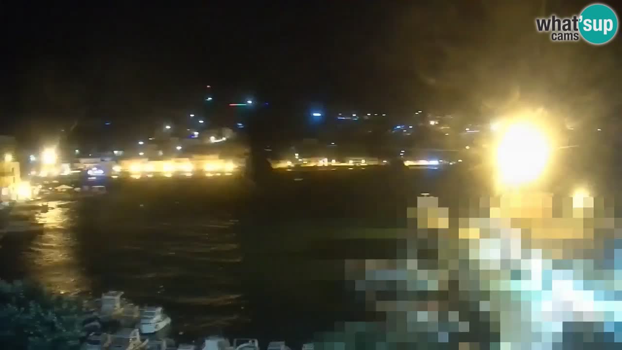 Otok Ponza web kamera Luka