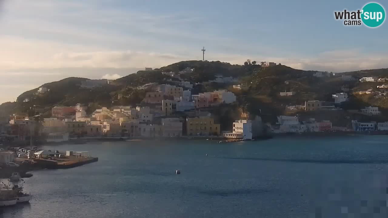 Otok Ponza web kamera Luka