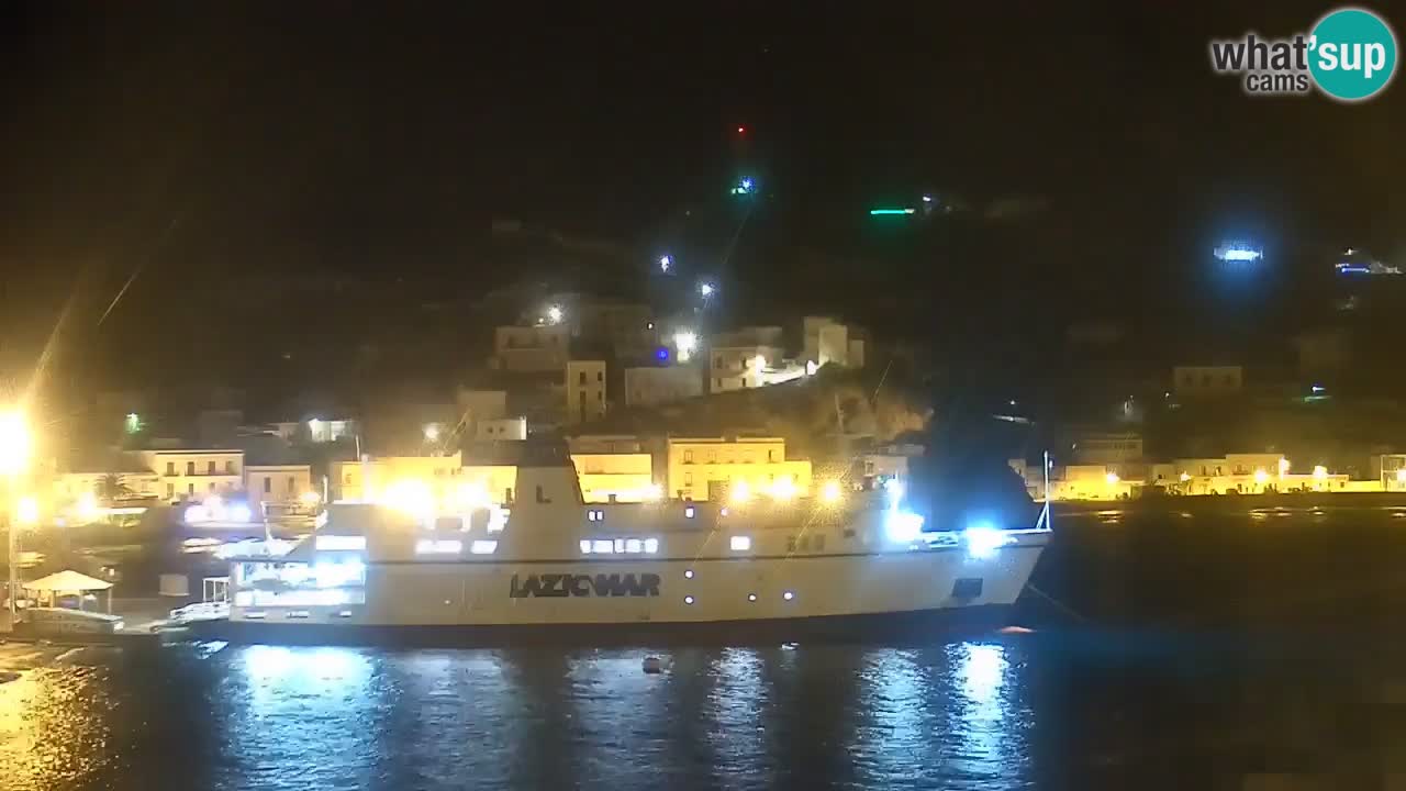 Insel Ponza webcam – Port