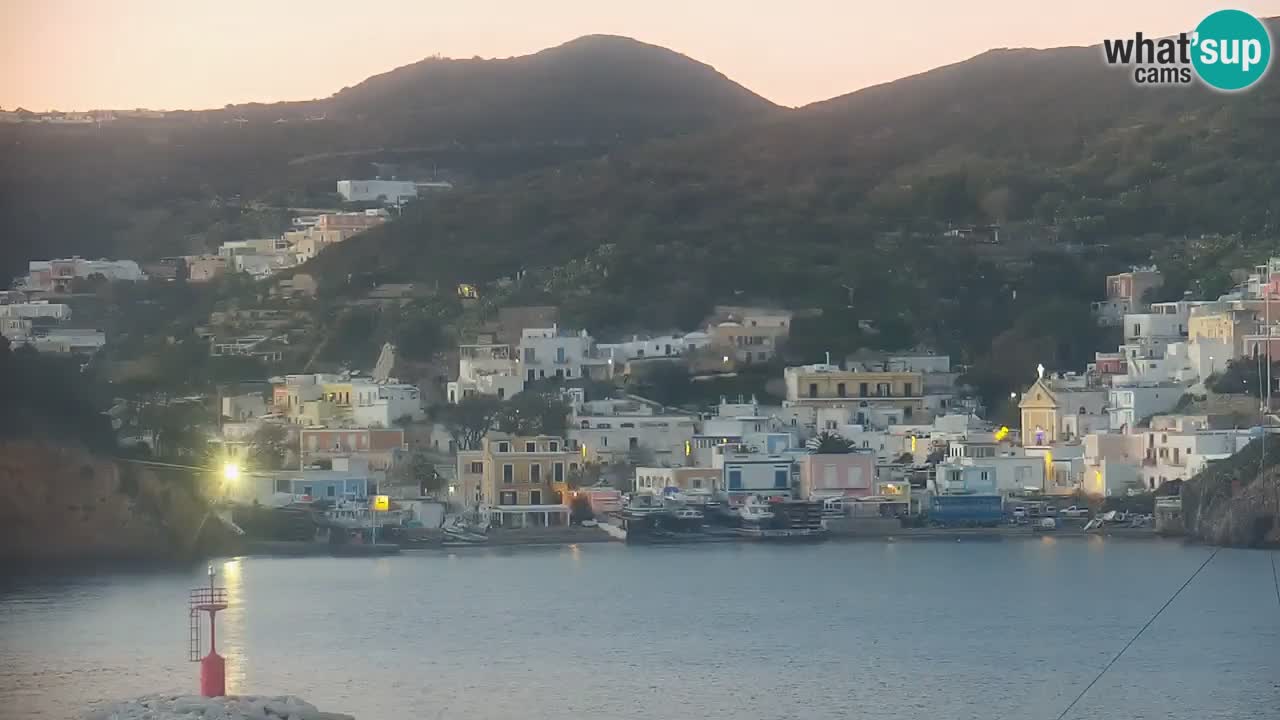 Island of Ponza livecam – the port webcam live