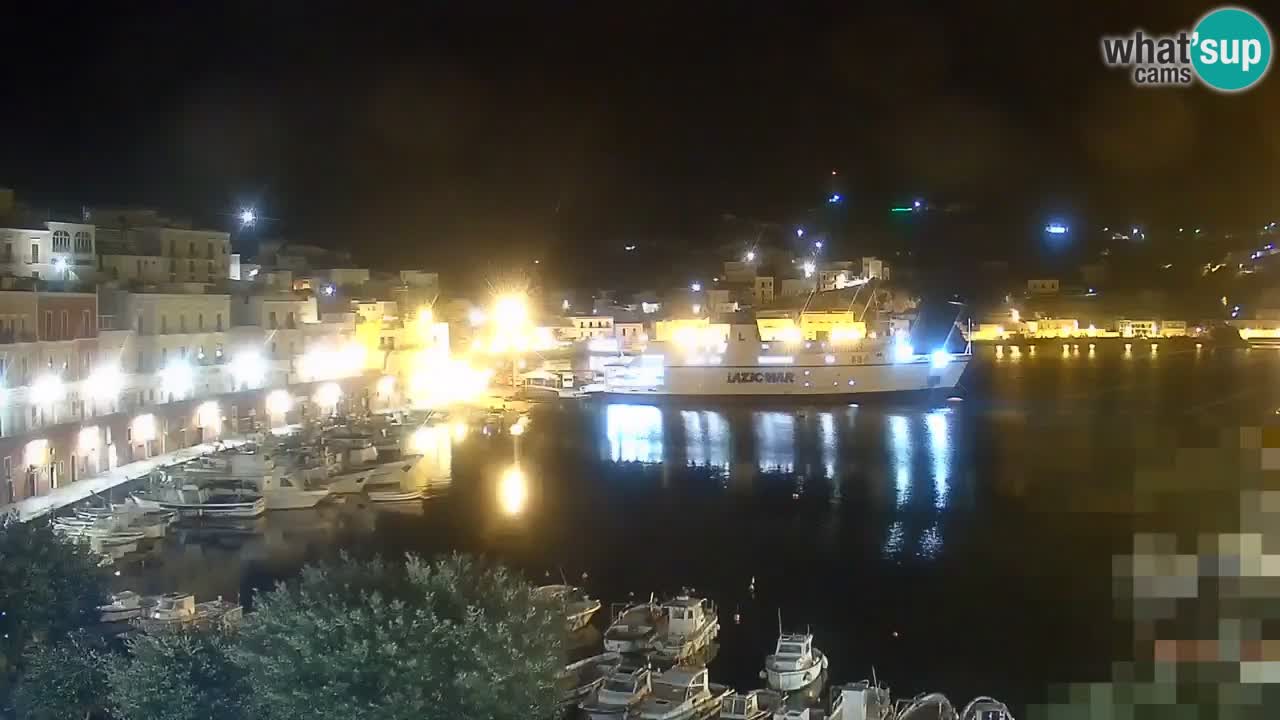 Island of Ponza livecam – the port webcam live