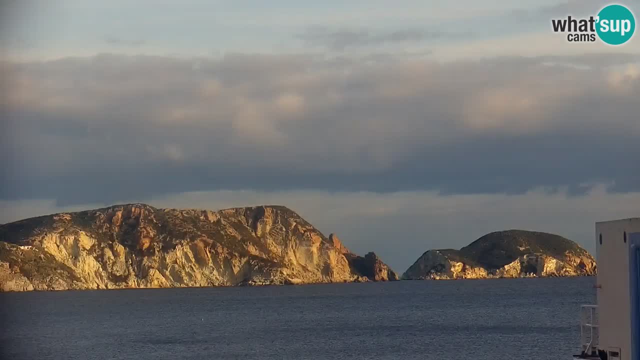 Otok Ponza web kamera Luka