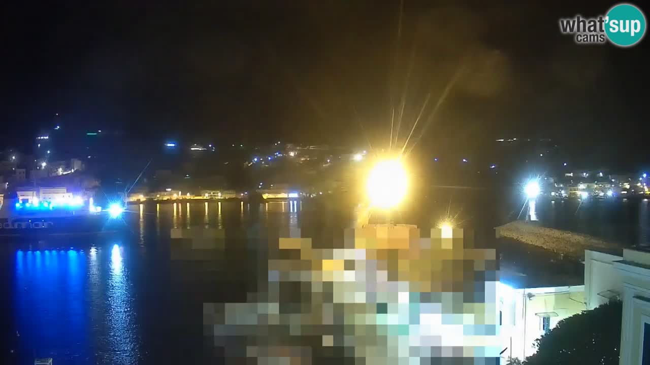 Otok Ponza web kamera Luka