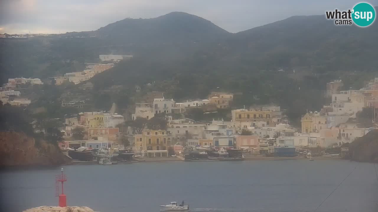 Island of Ponza livecam – the port webcam live