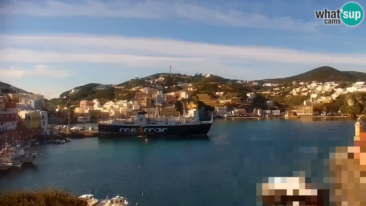 Insel Ponza webcam – Port