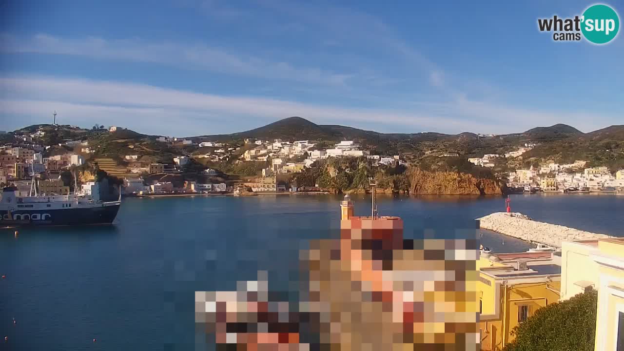 Insel Ponza webcam – Port