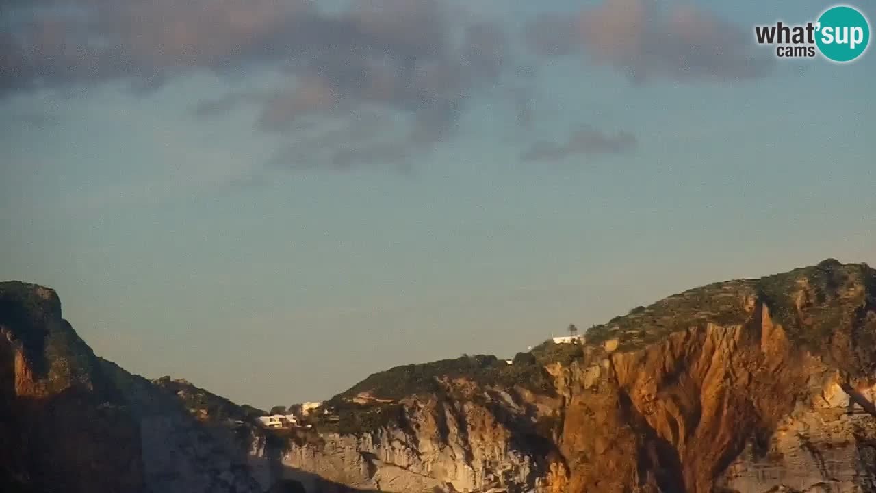 Otok Ponza web kamera Luka