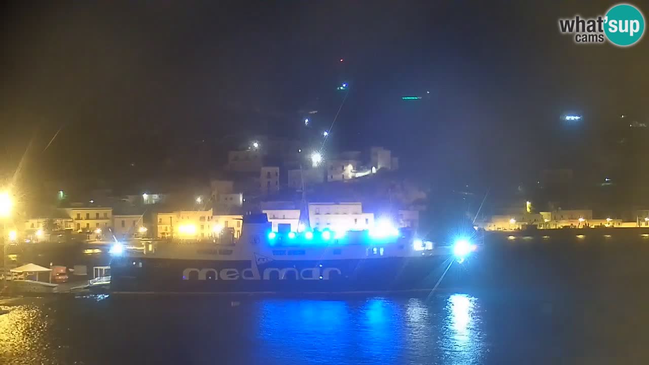 Insel Ponza webcam – Port