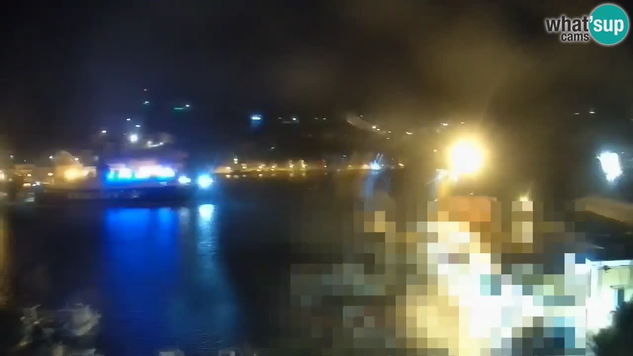 Otok Ponza web kamera Luka