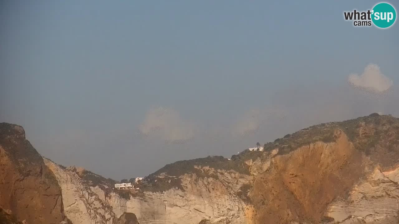 Otok Ponza kamera Pogled na pristanišče