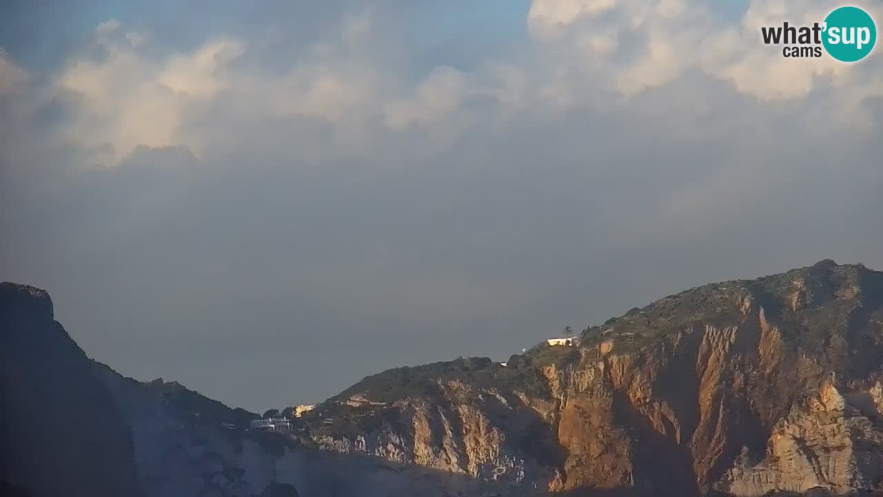 Otok Ponza kamera Pogled na pristanišče