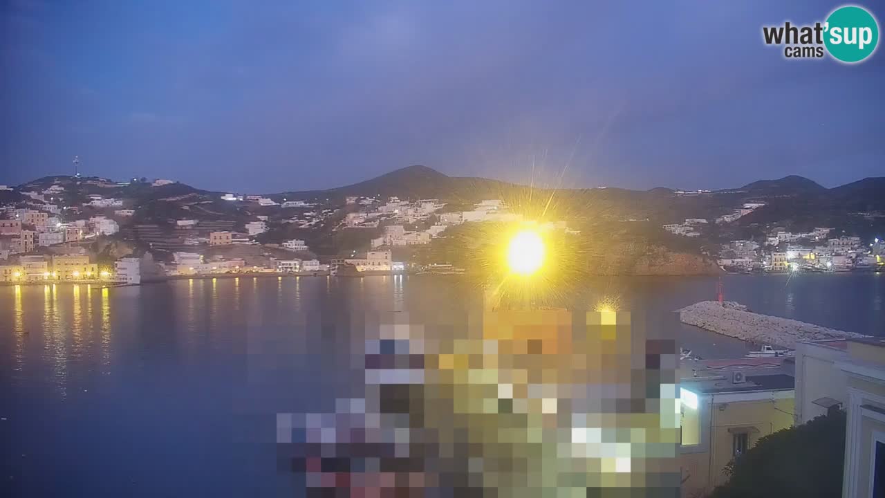 Island of Ponza livecam – the port webcam live