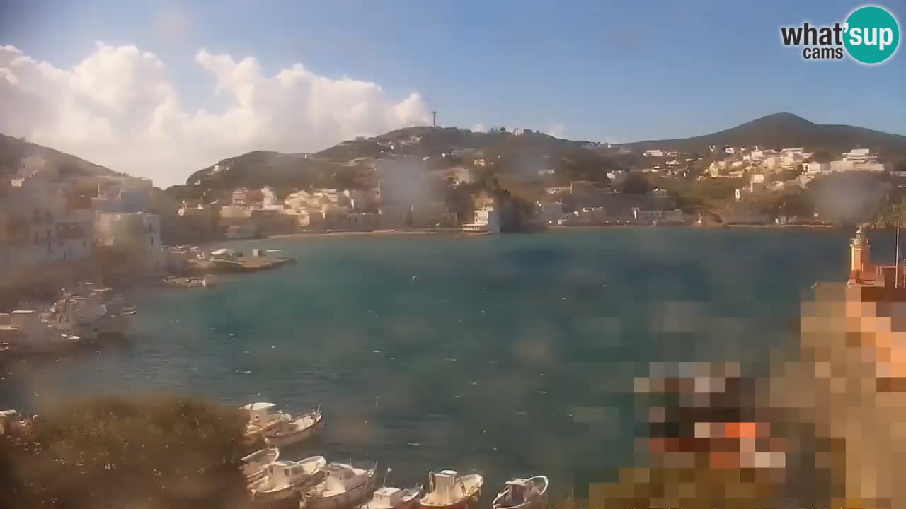 Otok Ponza web kamera Luka