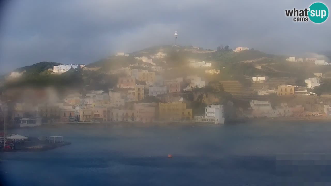 Island of Ponza livecam – the port webcam live