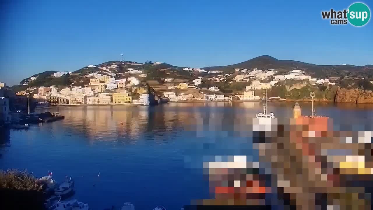 Insel Ponza webcam – Port