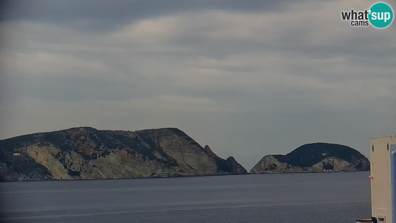 Otok Ponza web kamera Luka