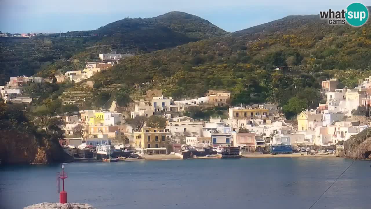 Island of Ponza livecam – the port webcam live