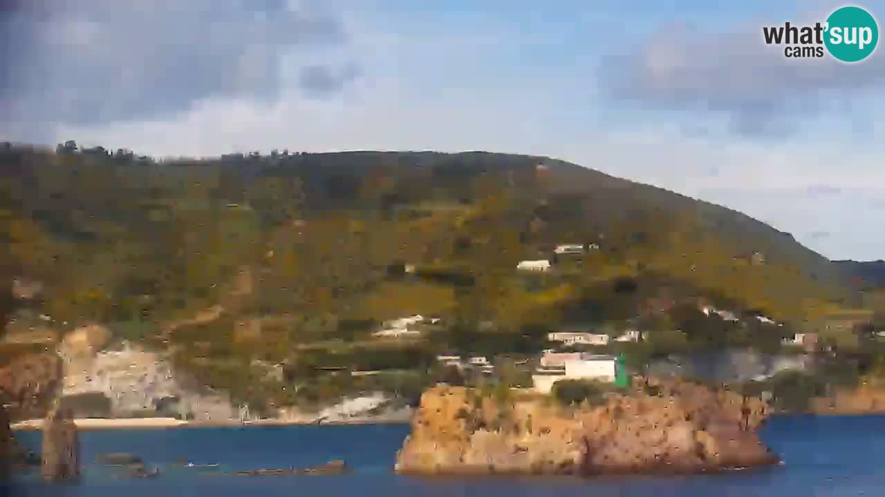 Otok Ponza kamera Pogled na pristanišče