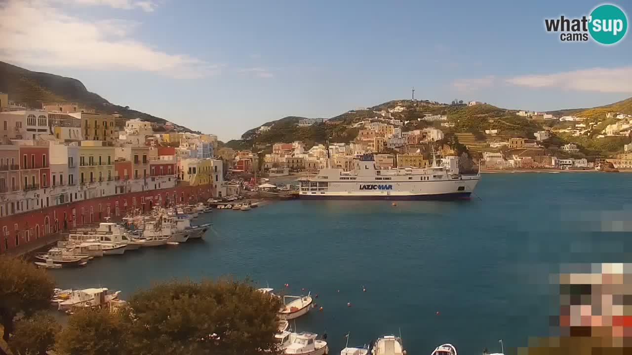 Insel Ponza webcam – Port