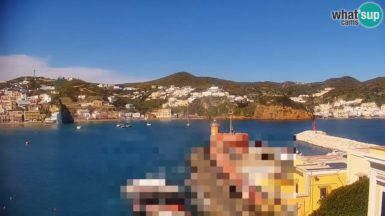 Otok Ponza web kamera Luka