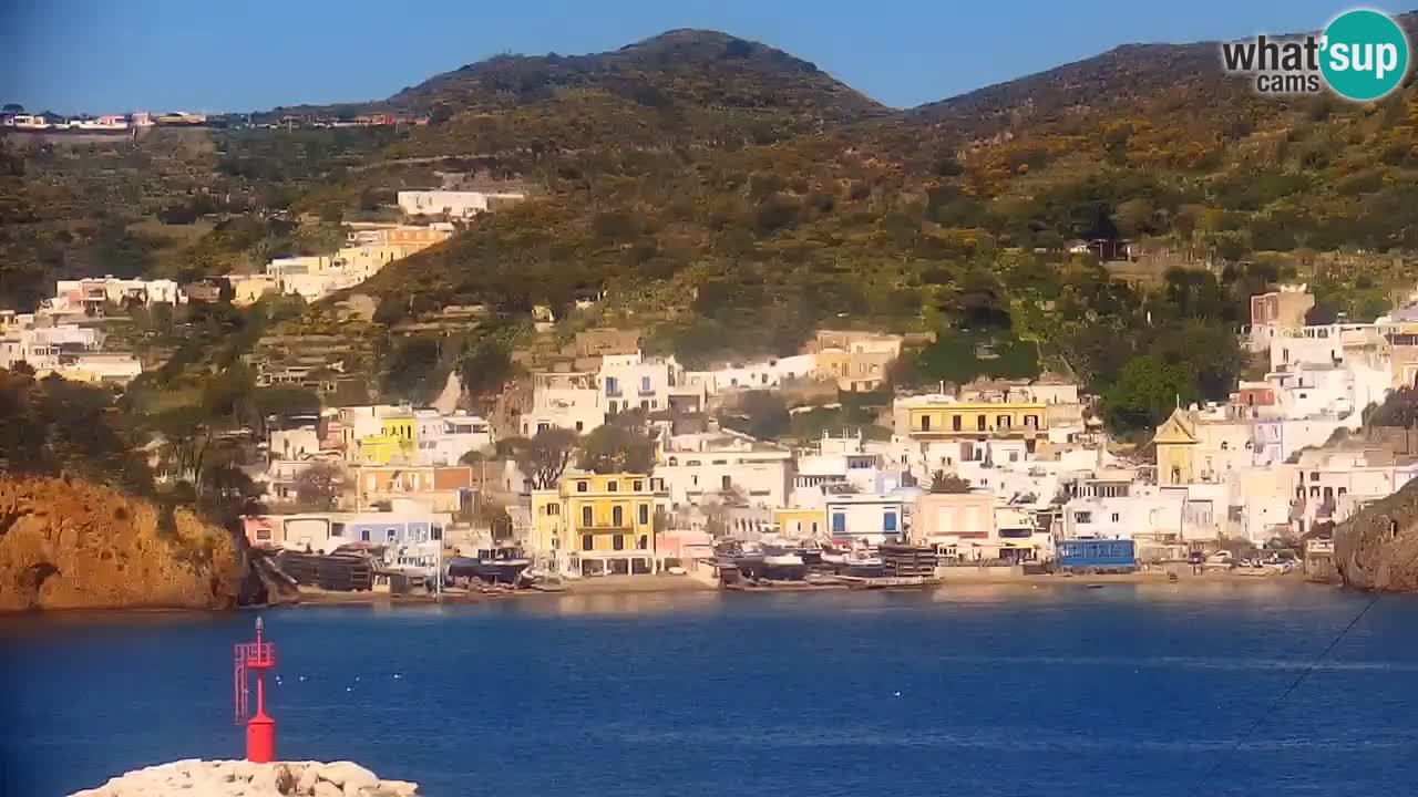 Otok Ponza web kamera Luka