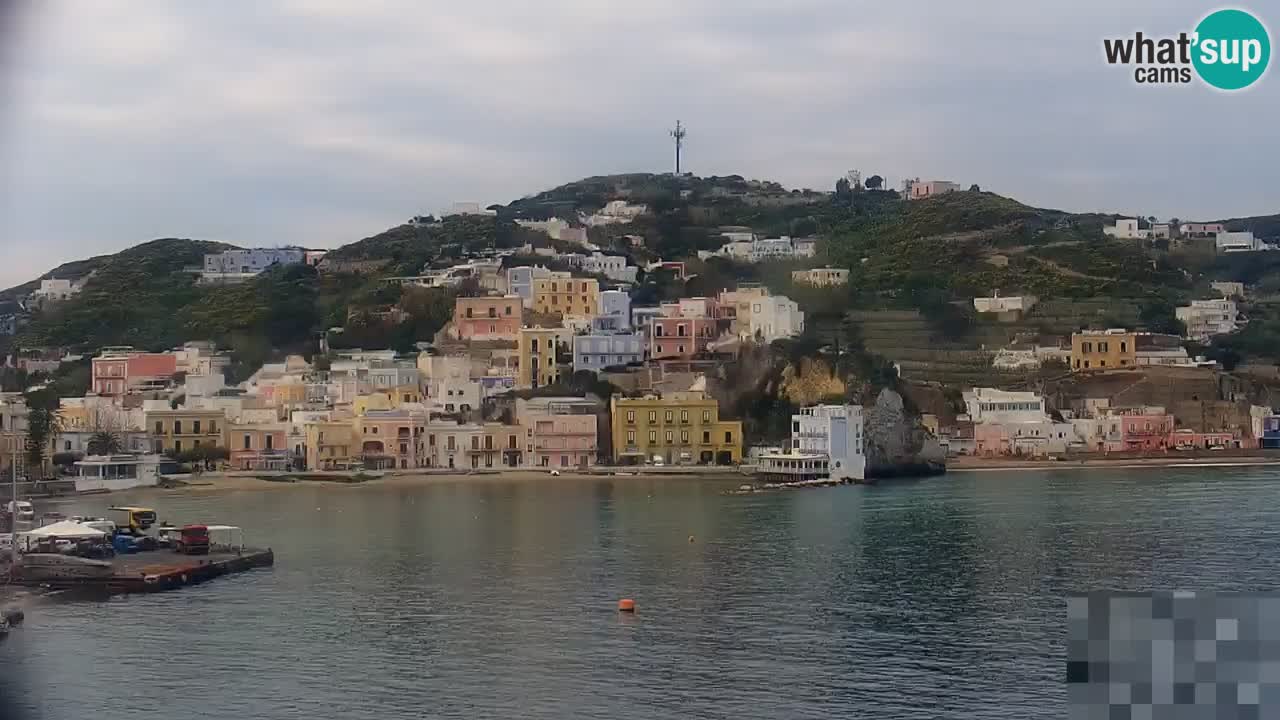 Otok Ponza web kamera Luka