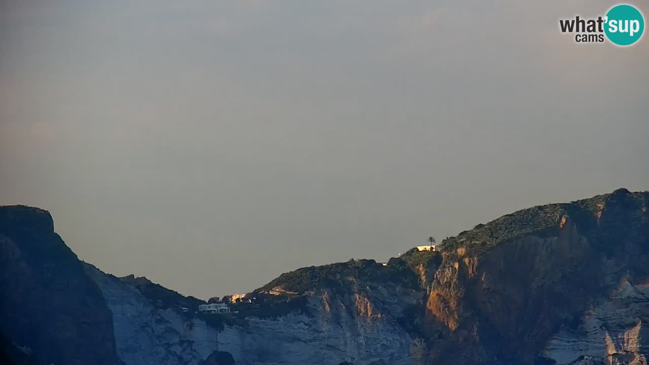 Otok Ponza kamera Pogled na pristanišče
