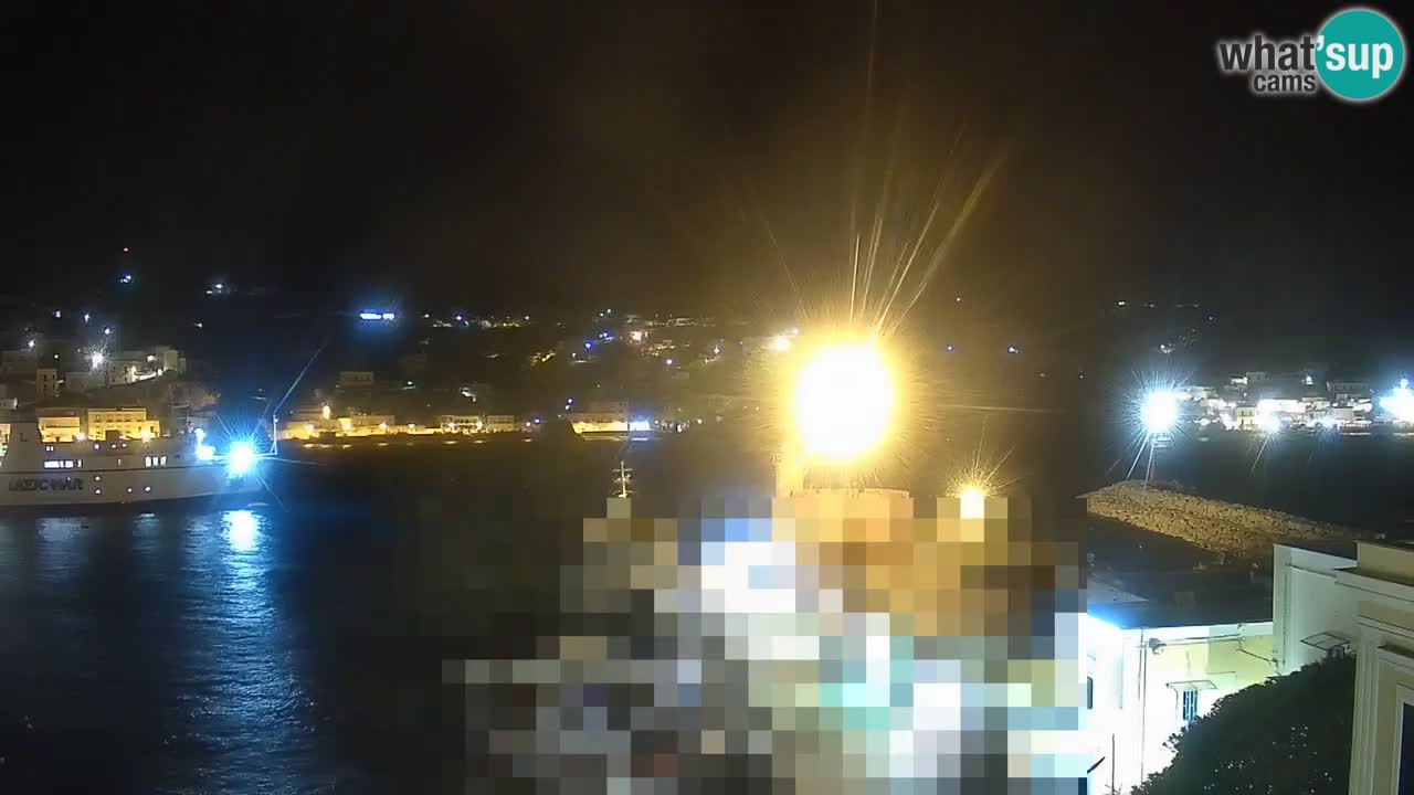Insel Ponza webcam – Port