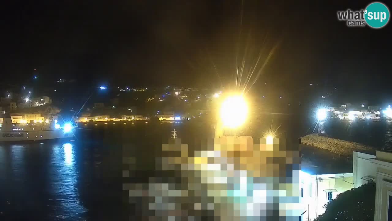 Island of Ponza livecam – the port webcam live