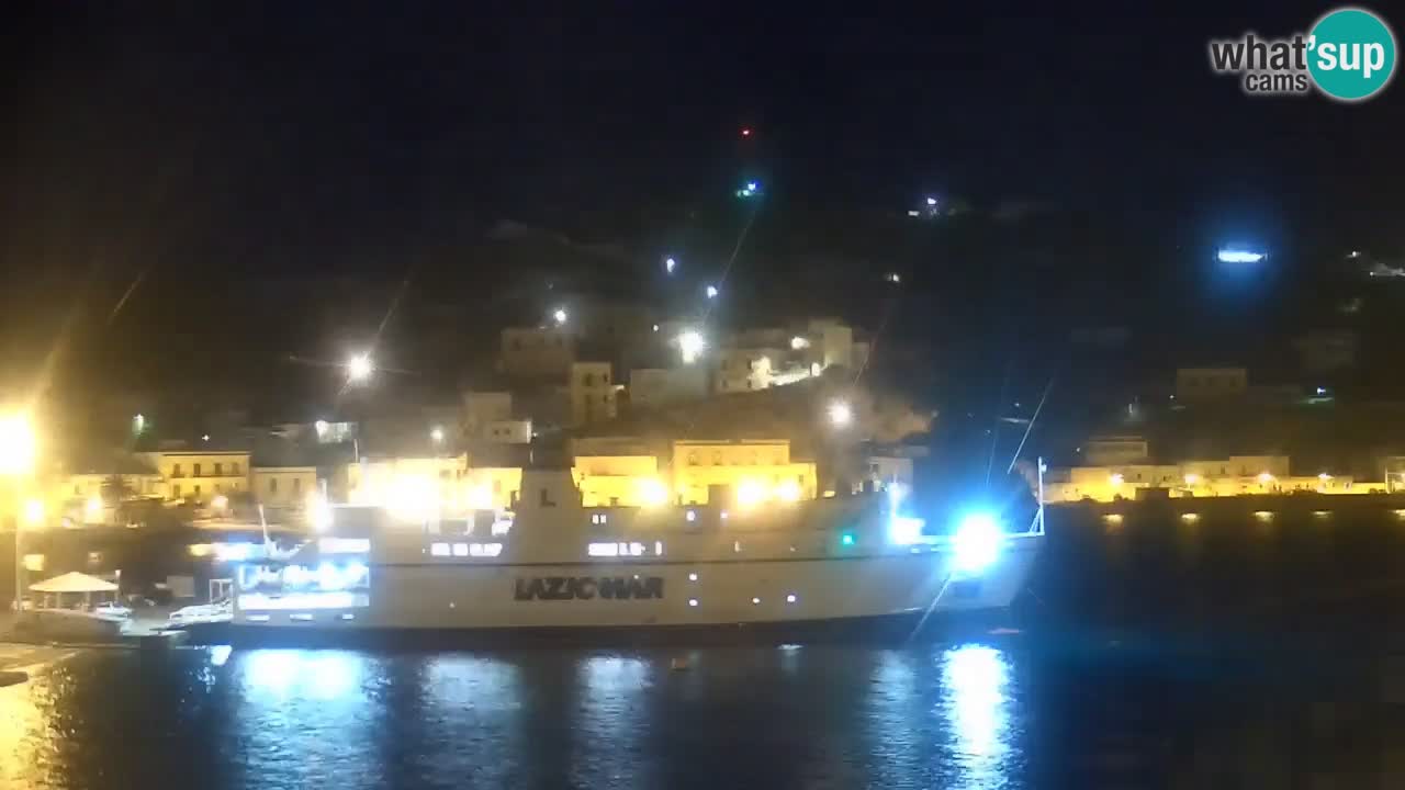 Otok Ponza web kamera Luka