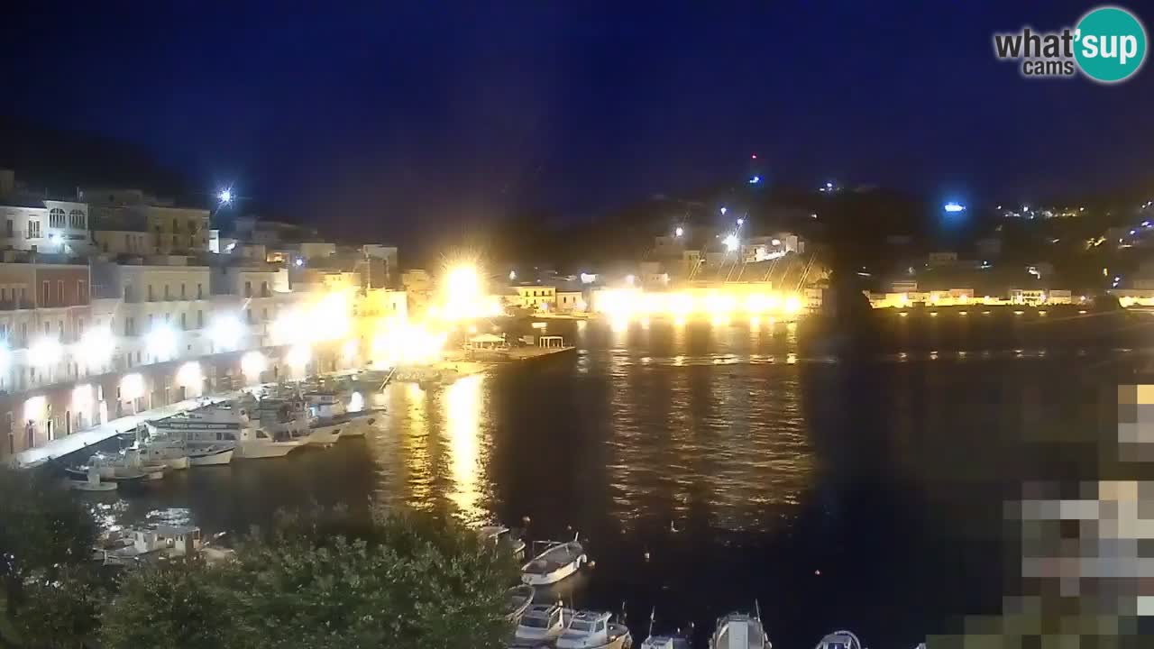 Otok Ponza web kamera Luka
