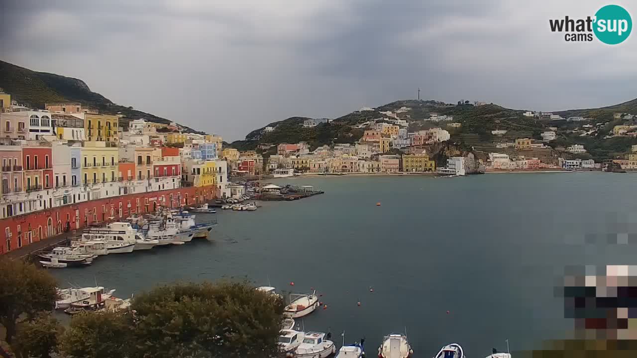 Otok Ponza web kamera Luka