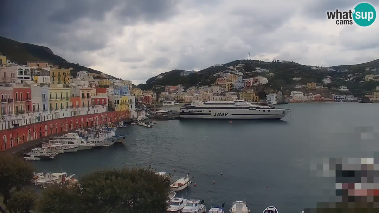 Insel Ponza webcam – Port