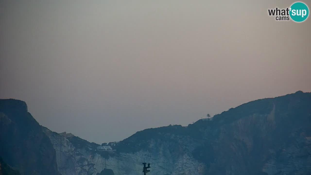 Otok Ponza web kamera Luka