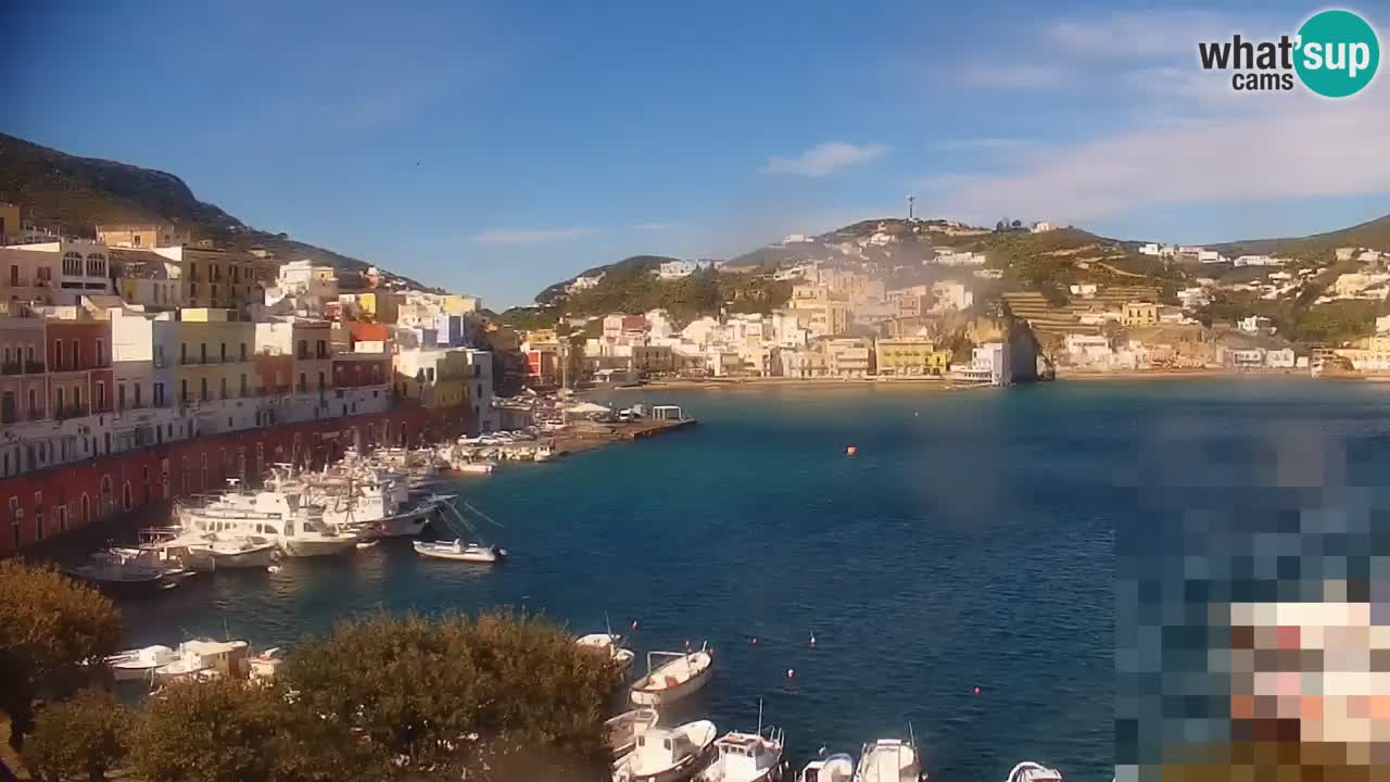 Insel Ponza webcam – Port