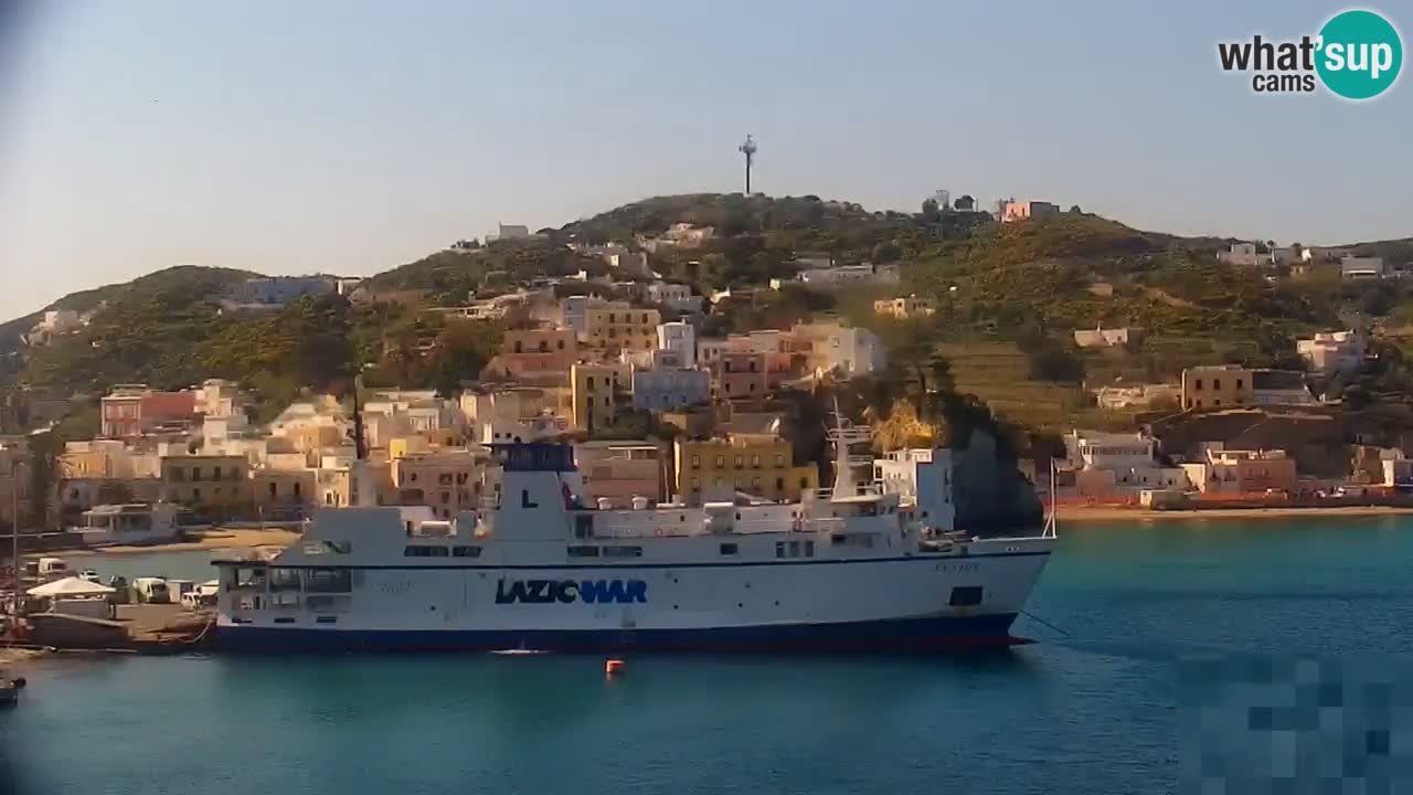 Otok Ponza web kamera Luka