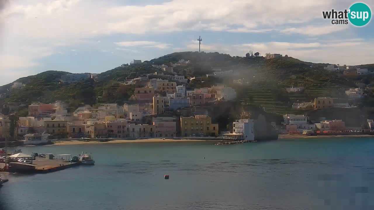 Insel Ponza webcam – Port