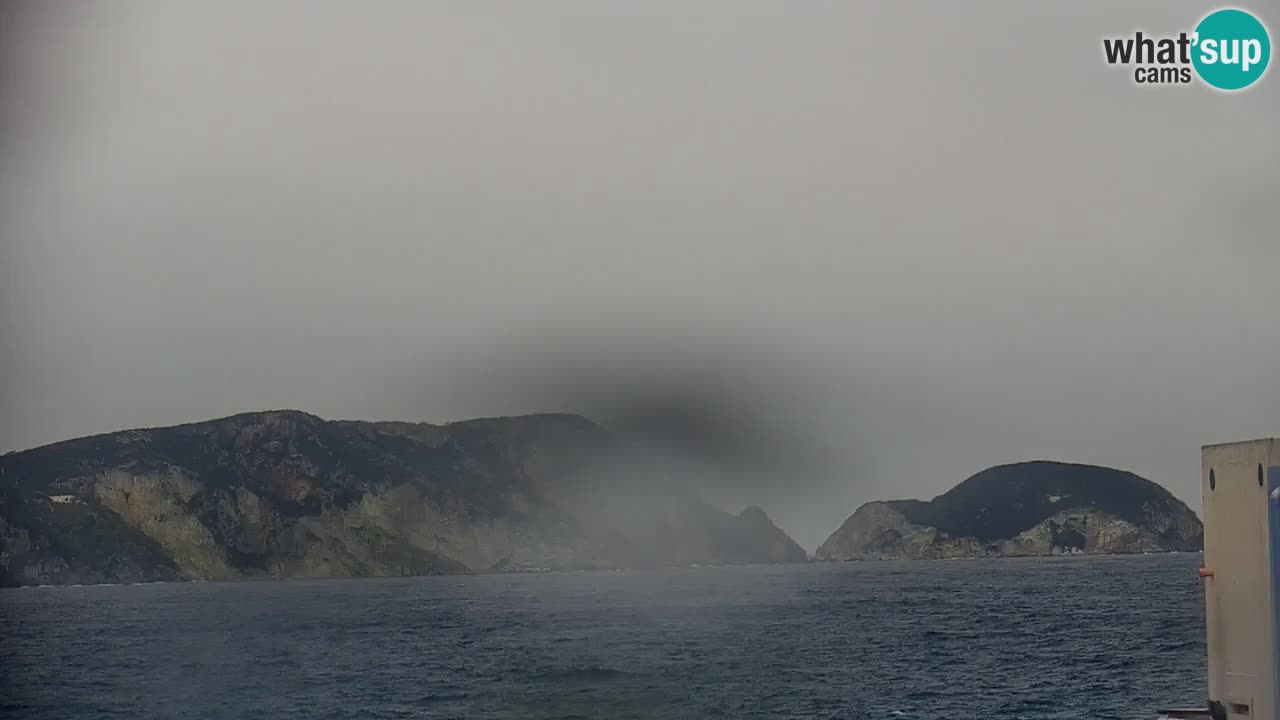 Otok Ponza web kamera Luka