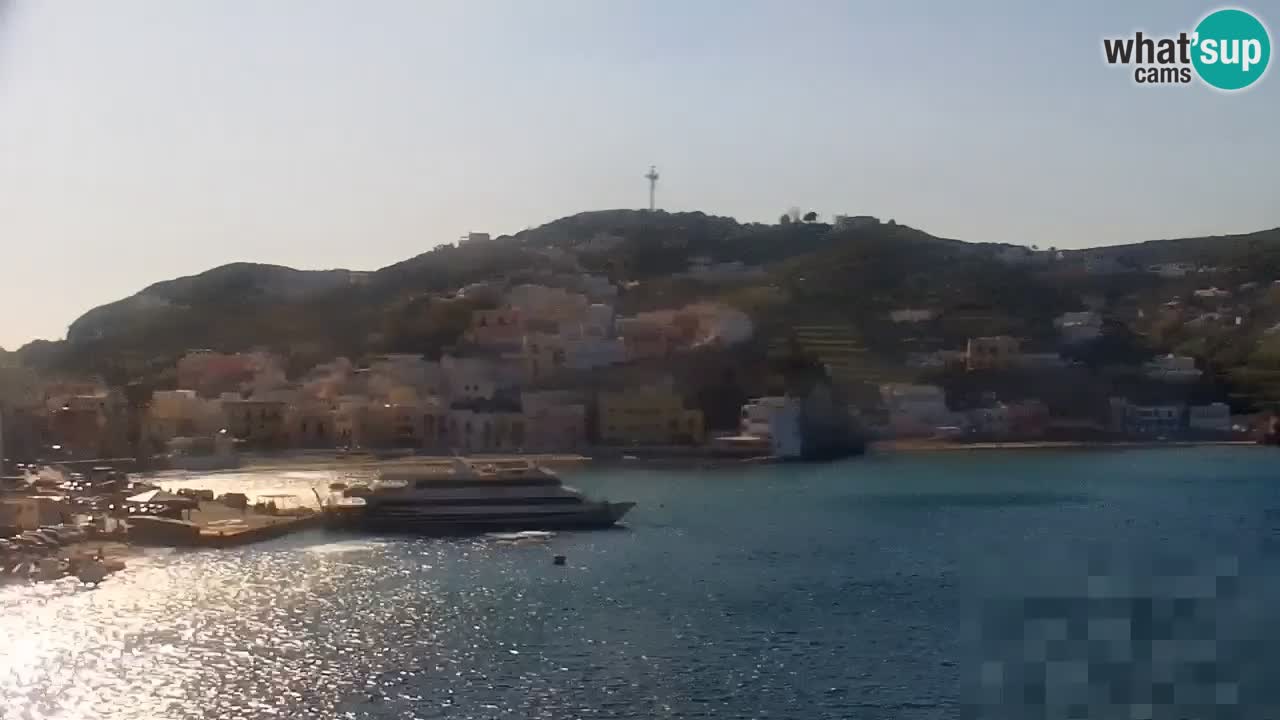 Island of Ponza livecam – the port webcam live
