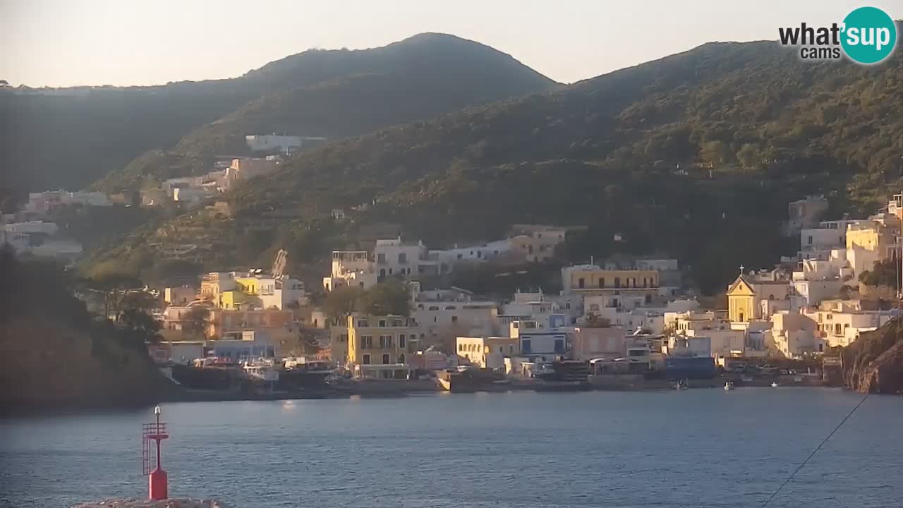 Island of Ponza livecam – the port webcam live