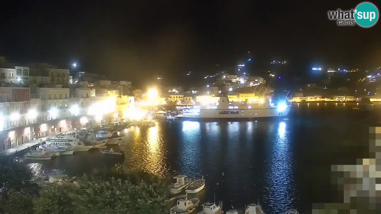 Otok Ponza web kamera Luka