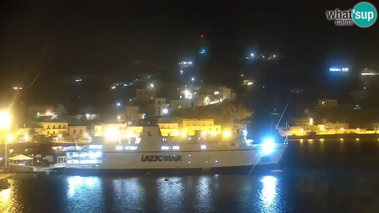 Insel Ponza webcam – Port