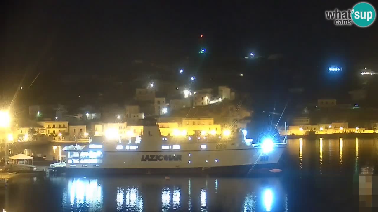 Otok Ponza web kamera Luka