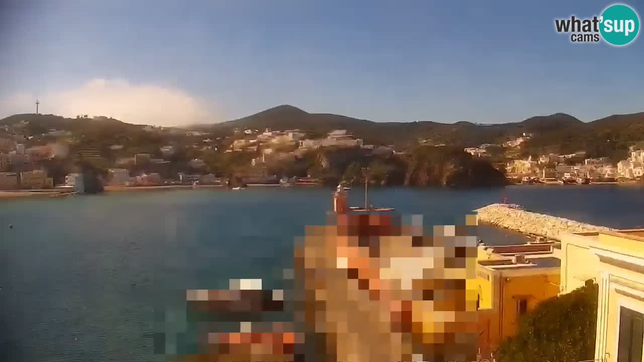 Otok Ponza web kamera Luka