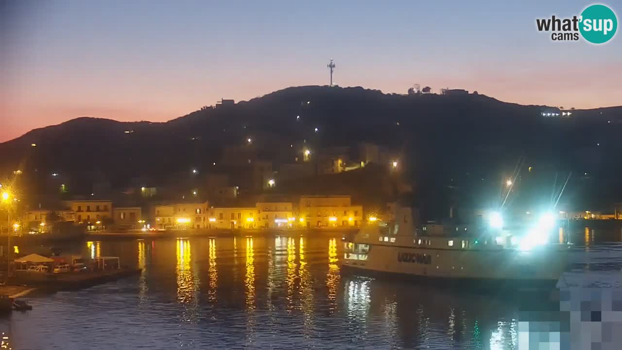 Insel Ponza webcam – Port