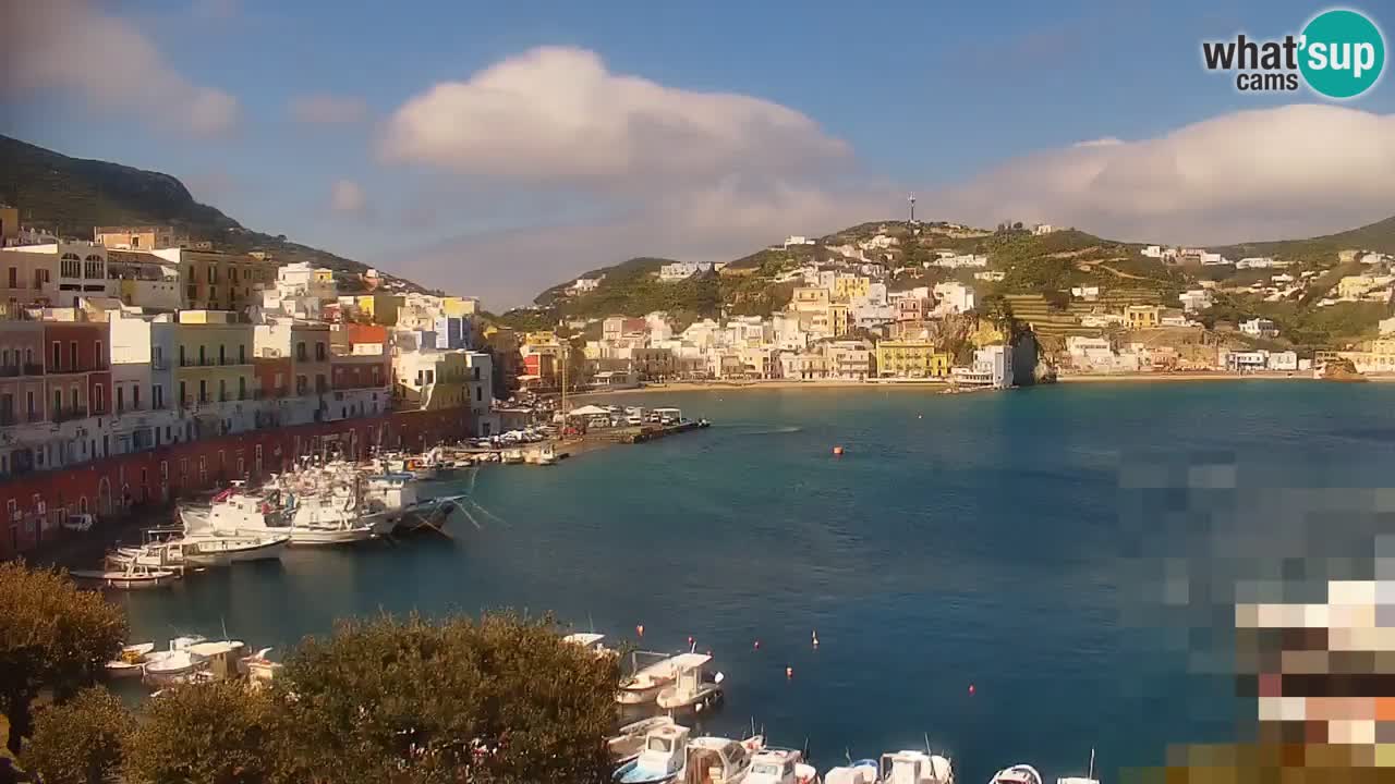 Otok Ponza web kamera Luka