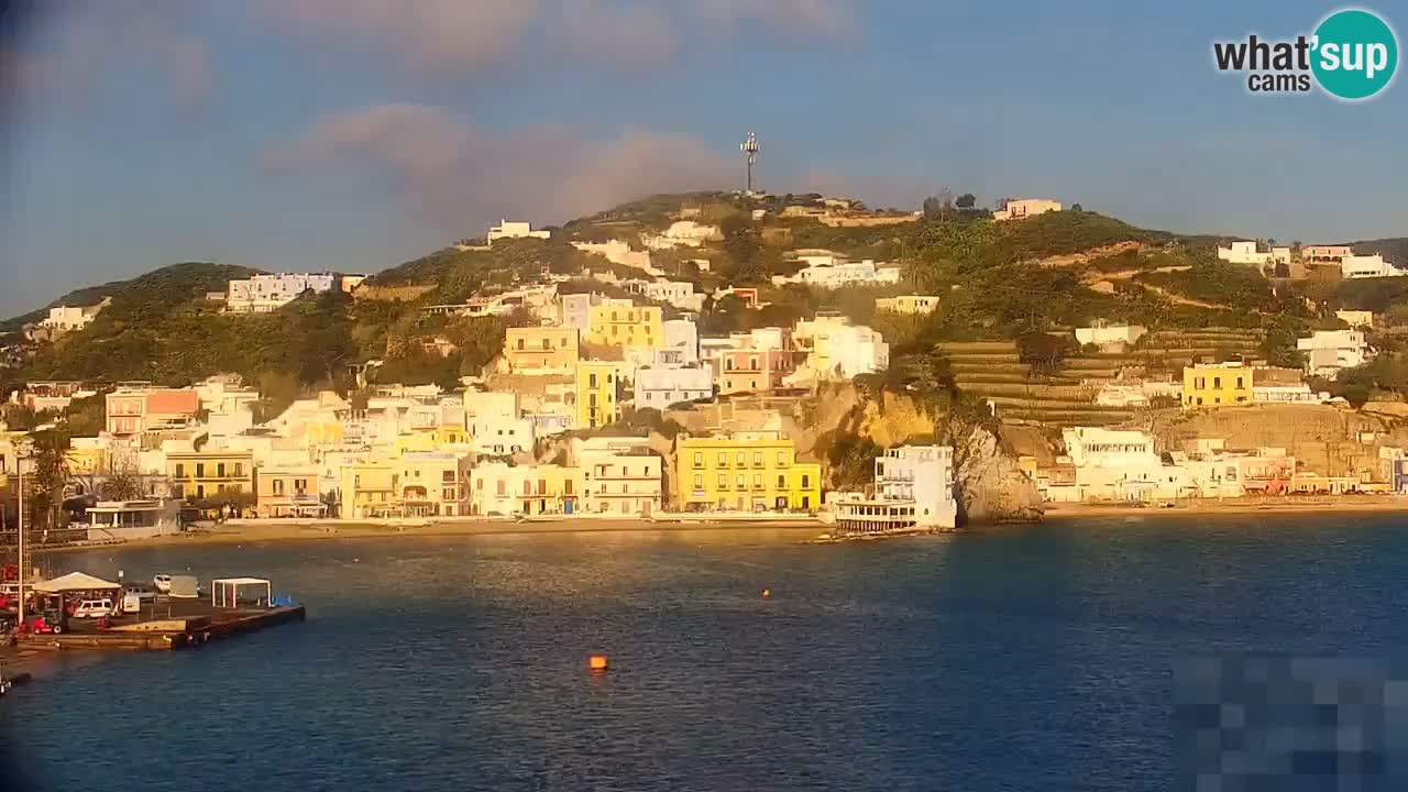 Island of Ponza livecam – the port webcam live