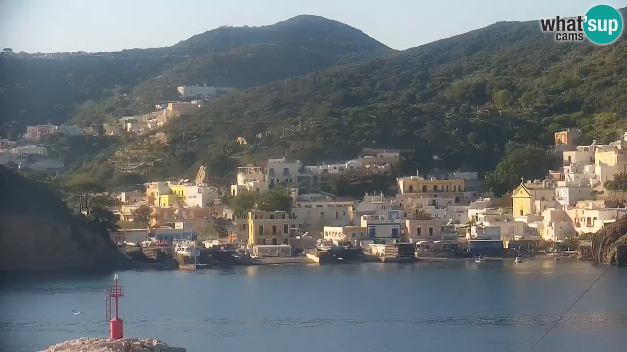 Island of Ponza livecam – the port webcam live